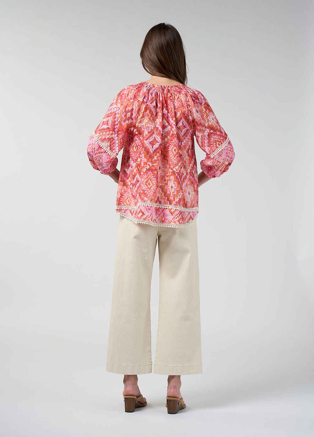 Loobies Story Sinhala Top Coral