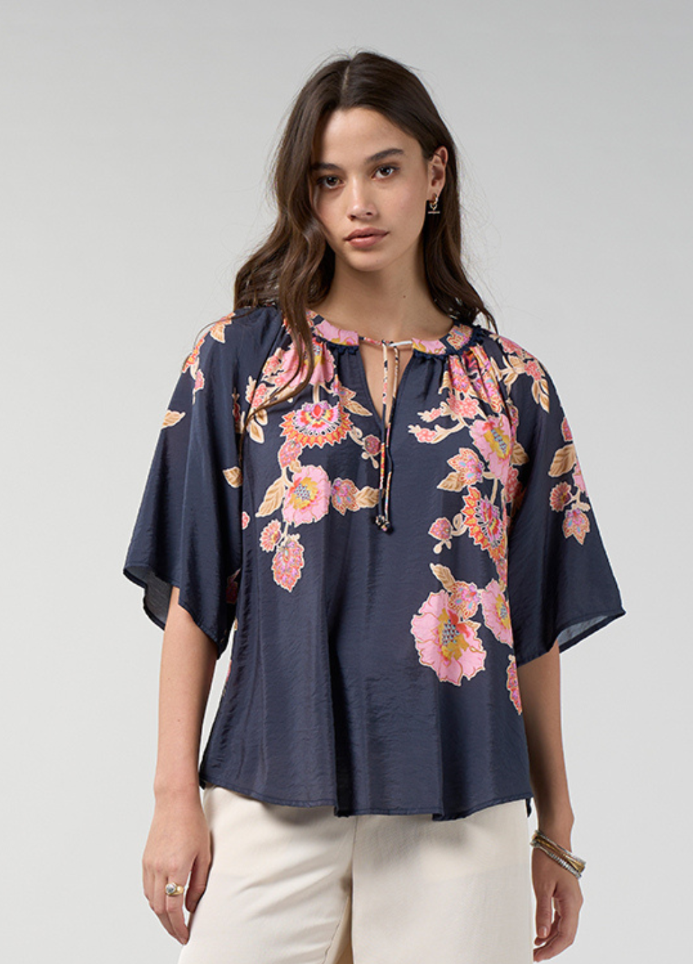 Loobies Story Mirissa Top Indigo