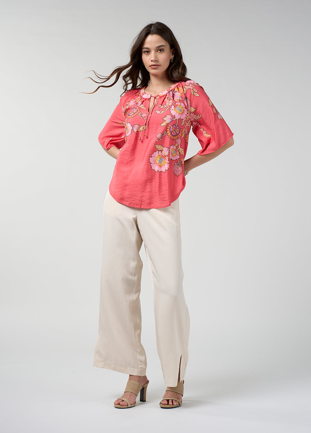 Loobies Story Mirissa Top Coral