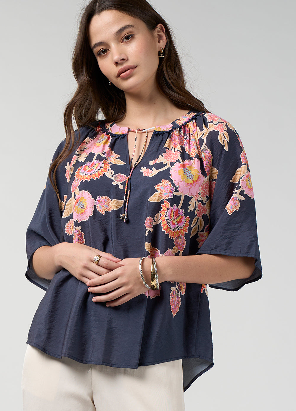 Loobies Story Mirissa Top Indigo