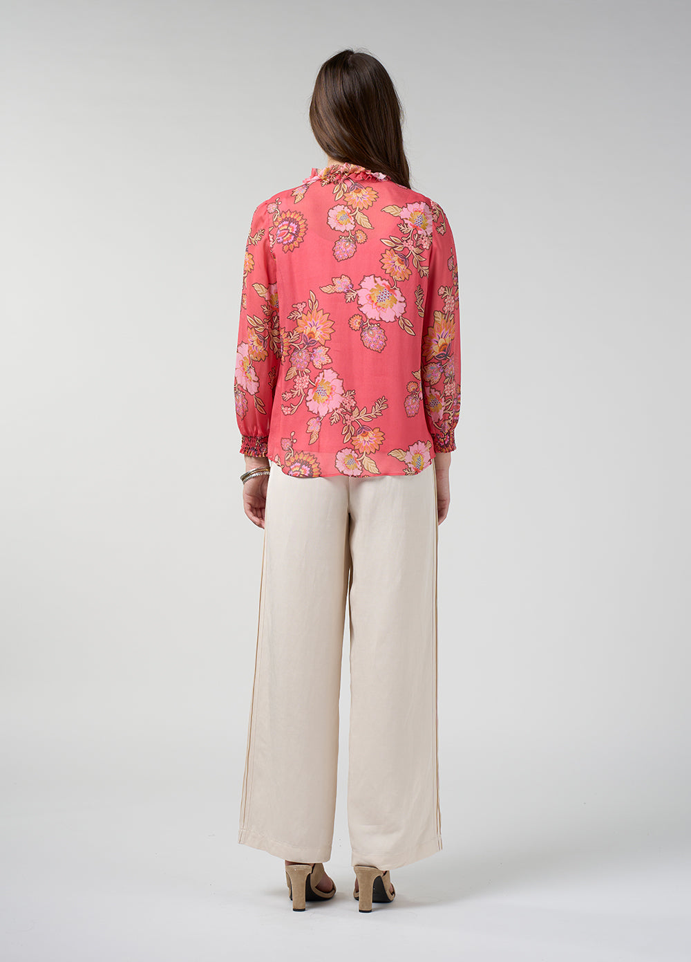 Loobies Story Mirissa Blouse Coral