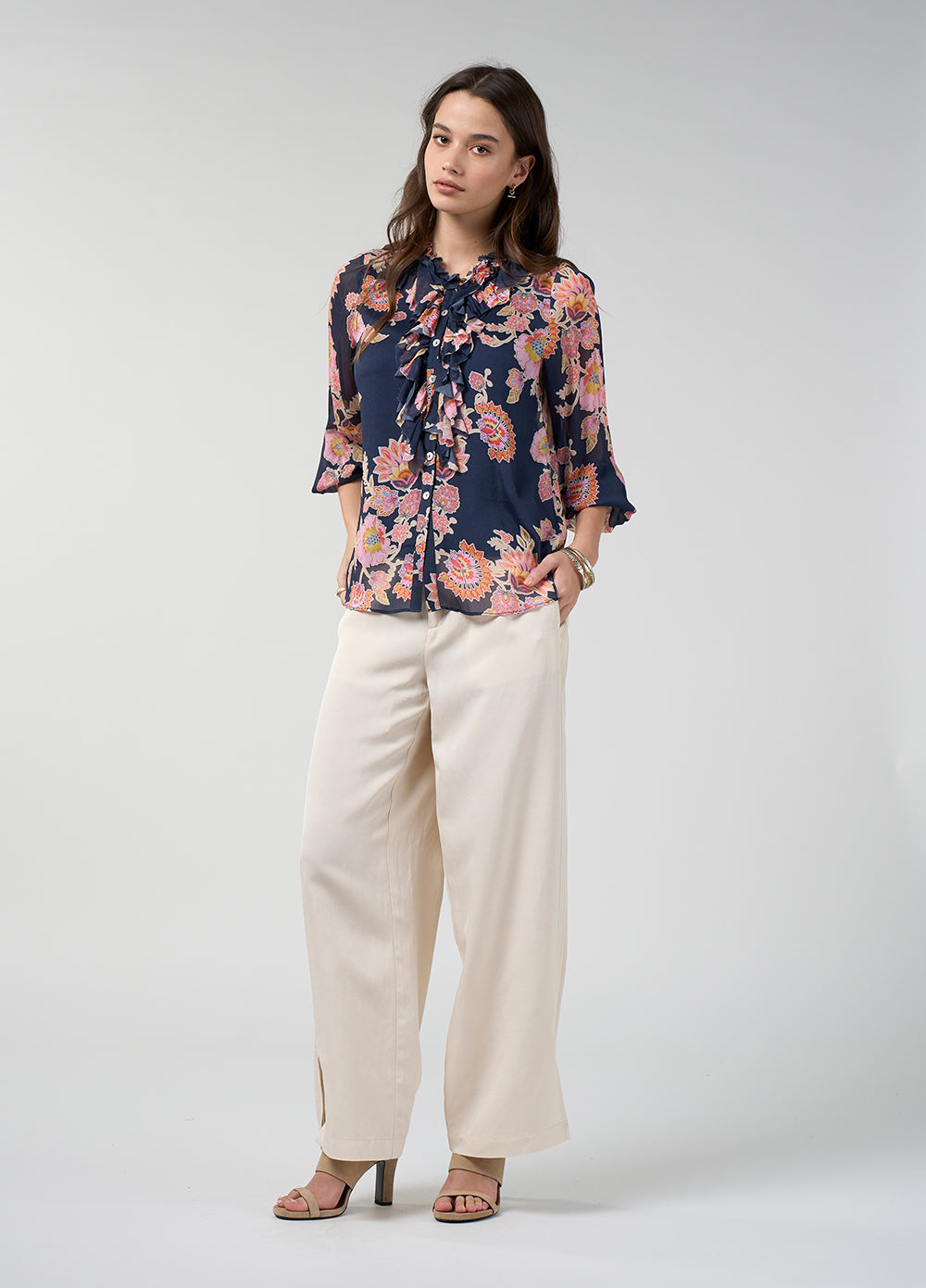 Loobies Story MIrissa Blouse Indigo