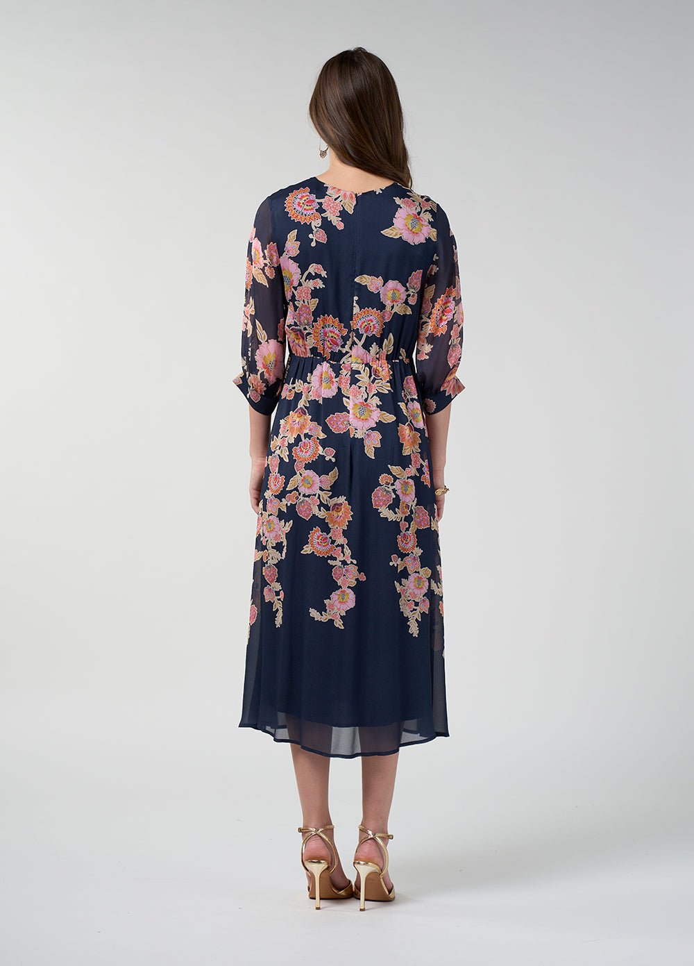 Loobie's Story Mirissa Midi Dress Indigo
