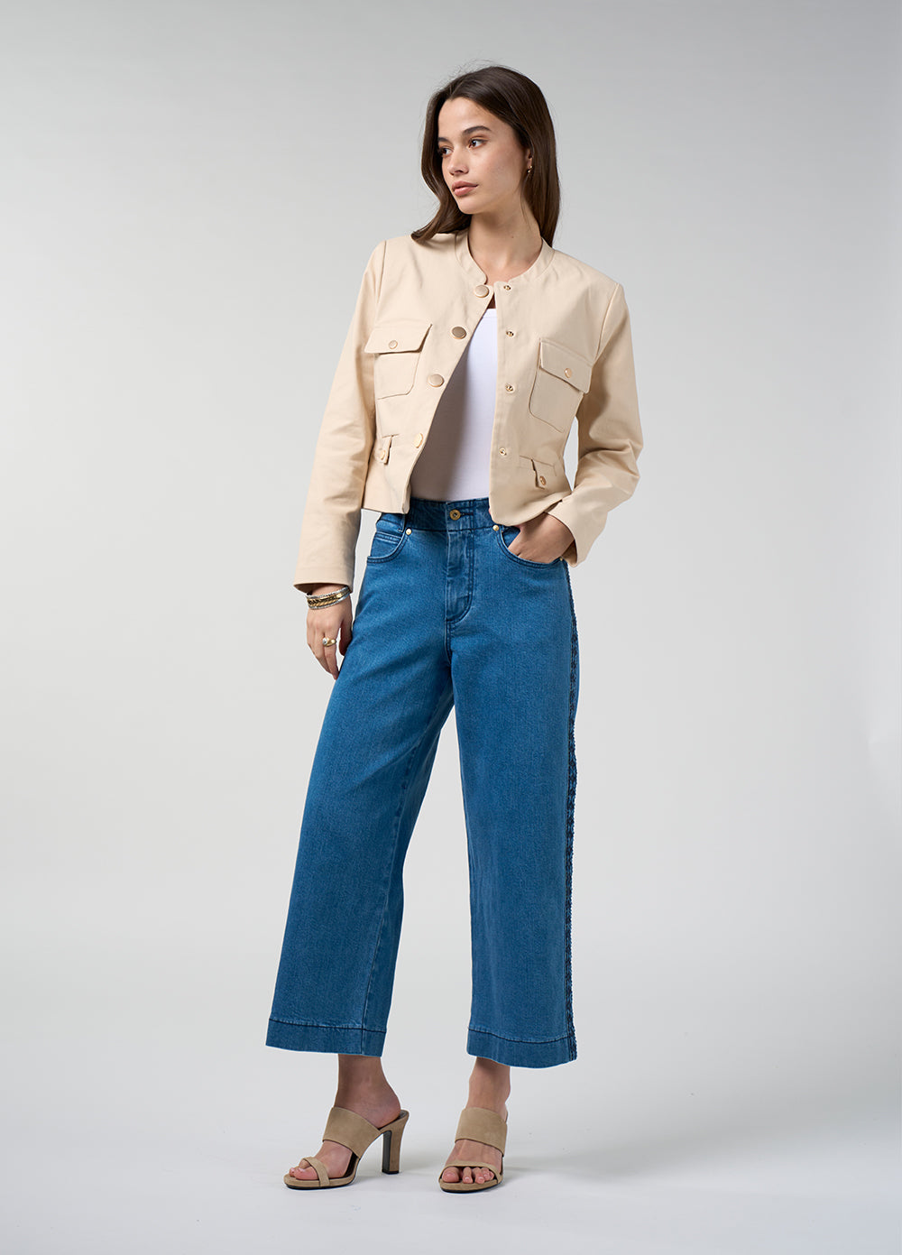 Loobie's Story Indika Jacket Ecru