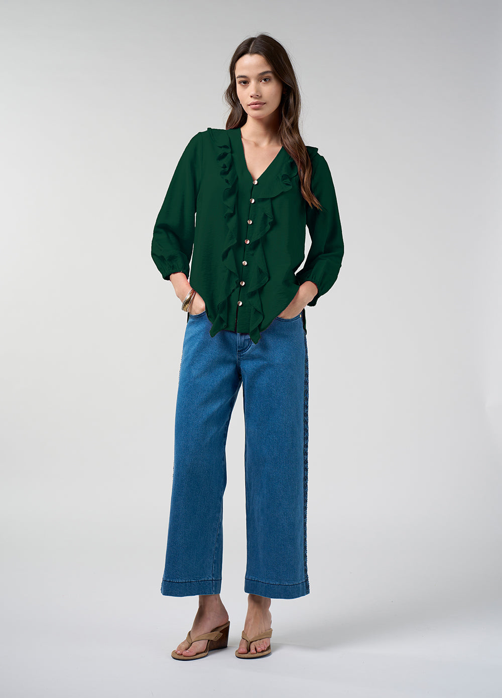 Loobies Story Pria Shirt Jungle Green