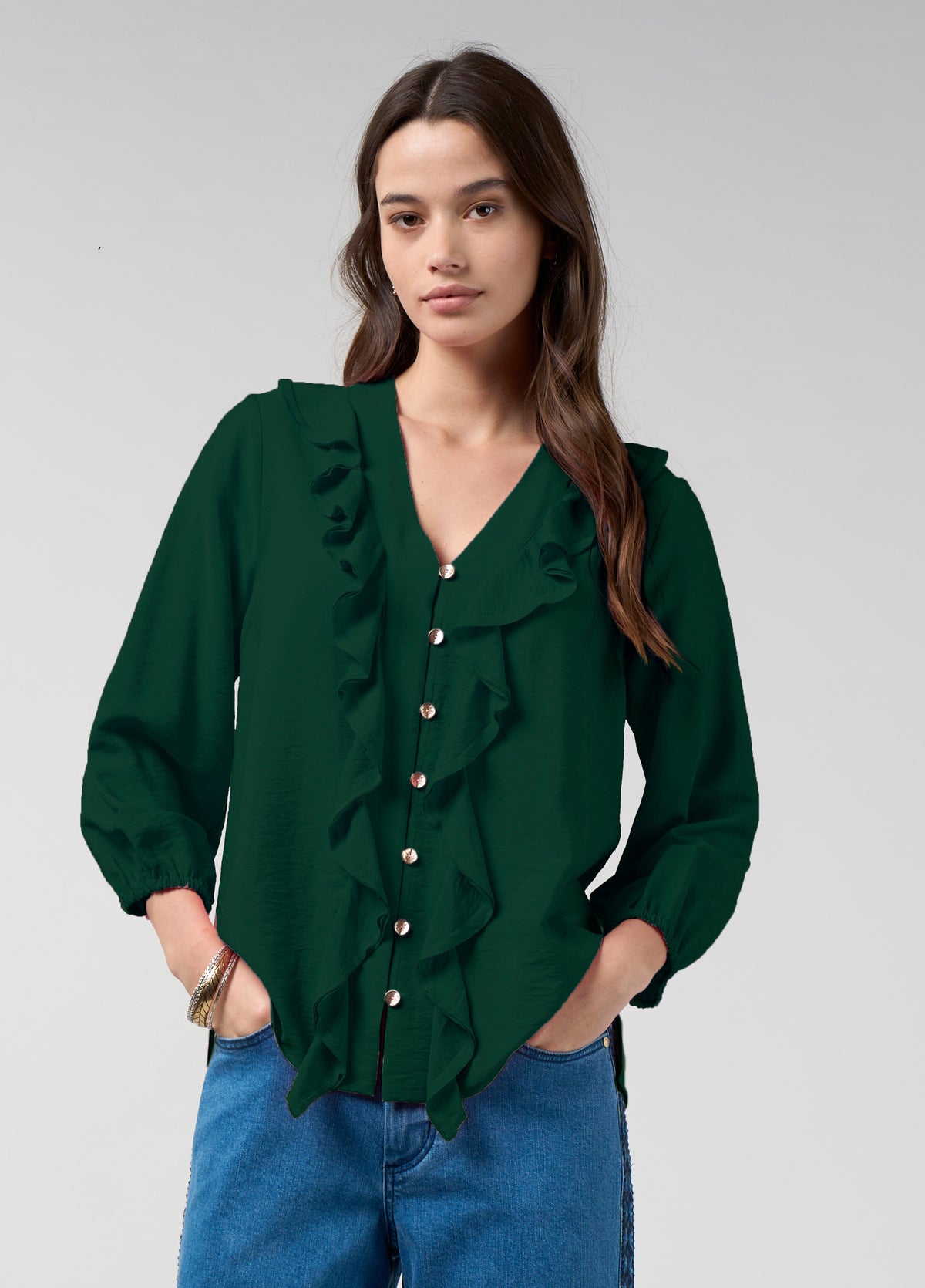 Loobies Story Pria Shirt Jungle Green