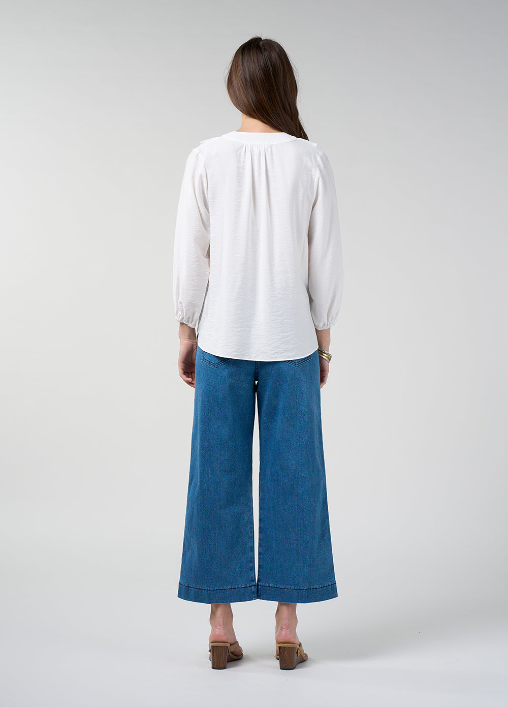 Loobies Story Pria Shirt Silk White