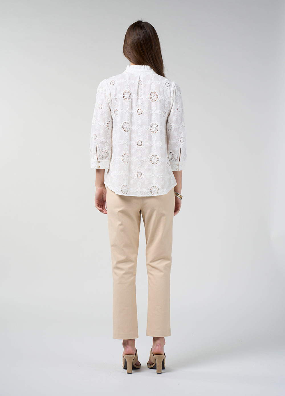 Loobies Story Asmita Shirt Silk White