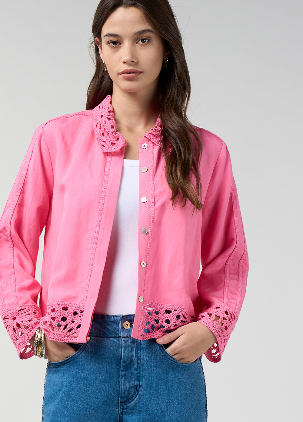 Loobies Story Meera Jacket Rose