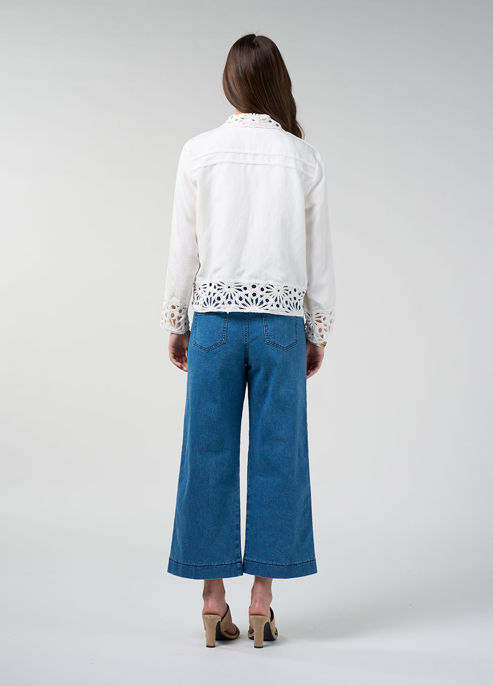 Loobies Story Meera Jacket Silk White