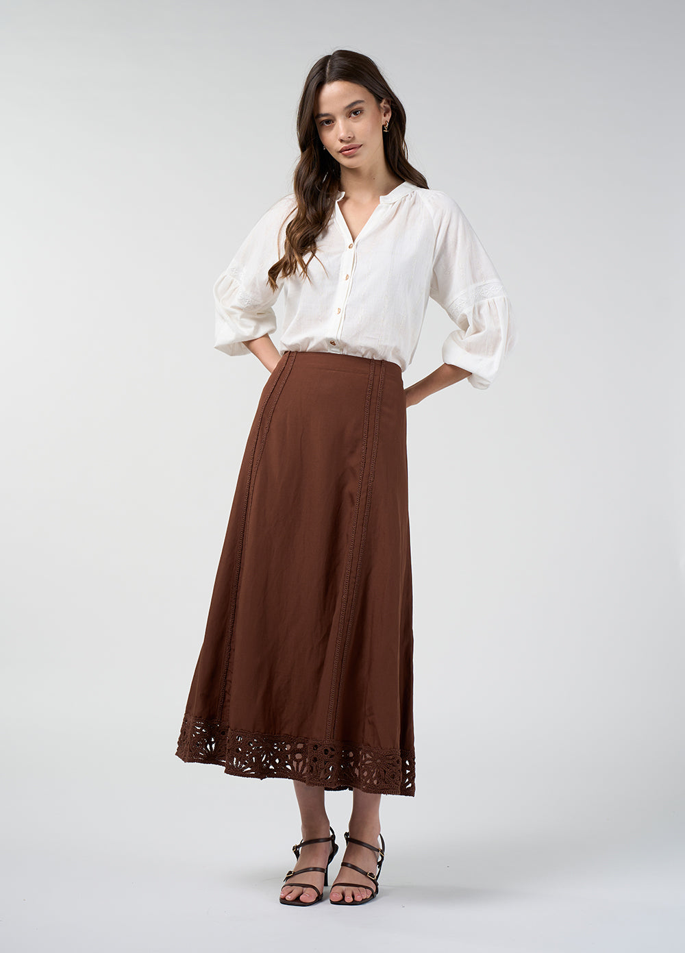 Loobies Story Meera Skirt Espresso