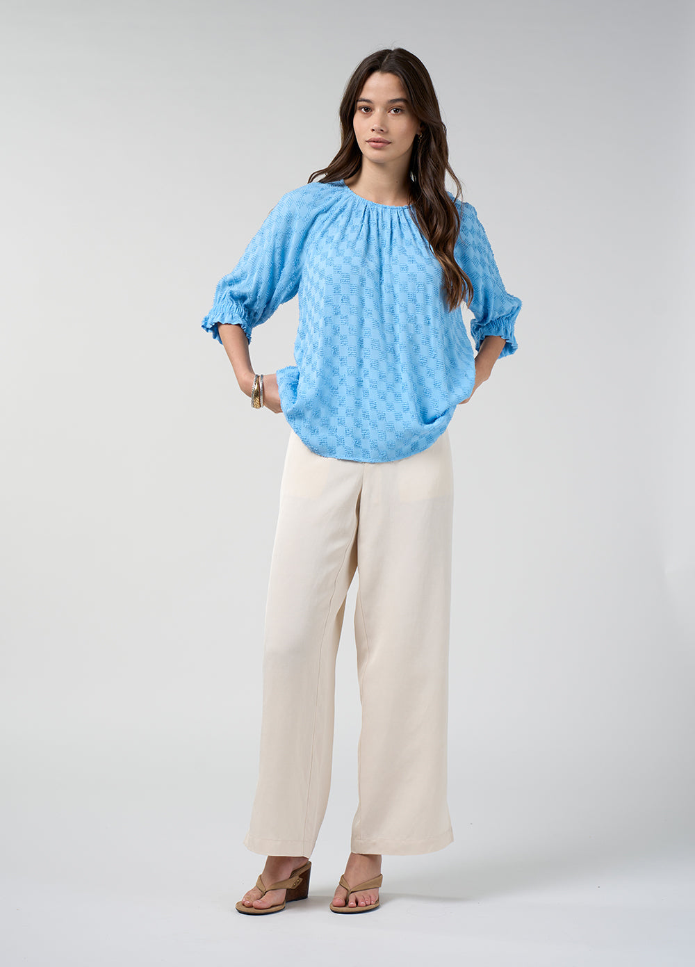 Loobie's Story Vanya Top- Bluebell