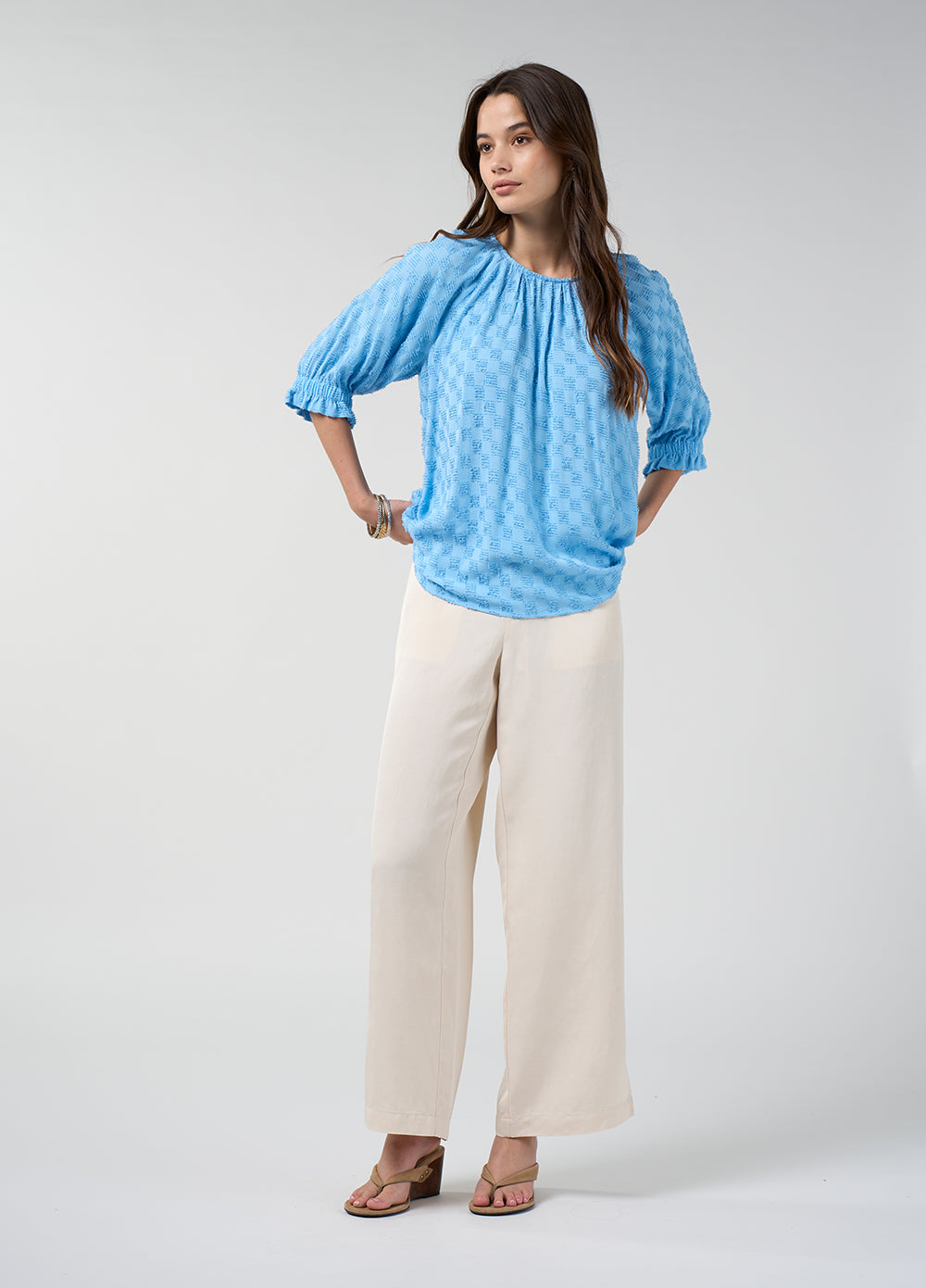 Loobie's Story Vanya Top- Bluebell