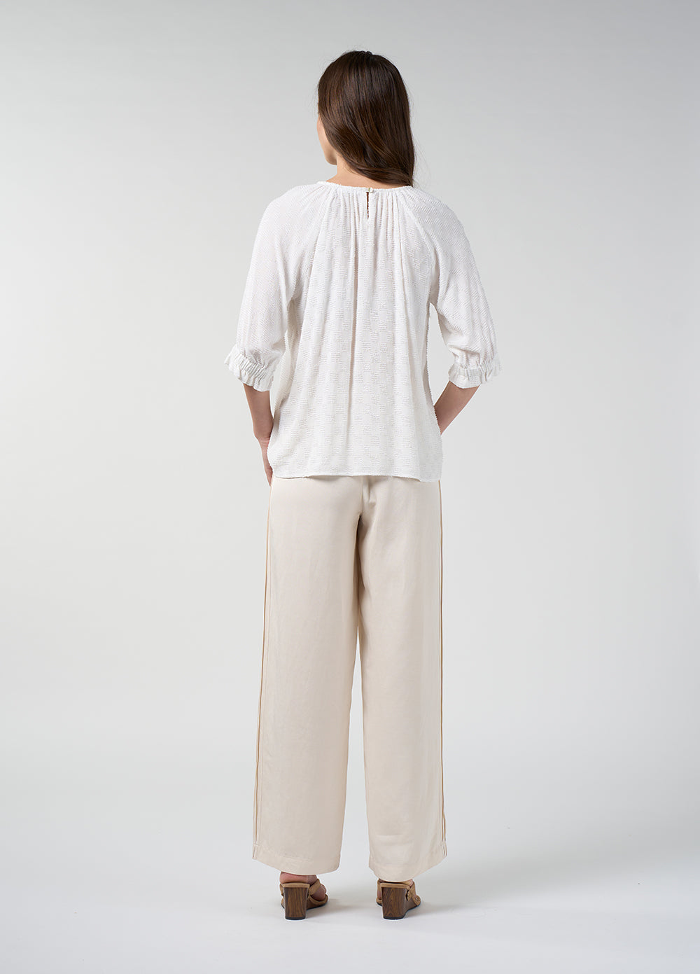 Loobie's Story Vanya Top- Silk White