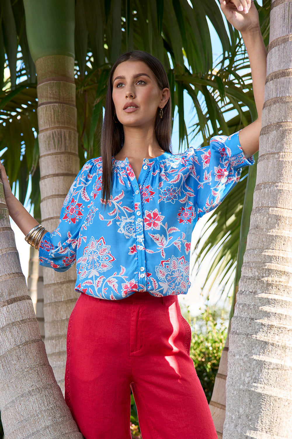 Loobies Story Aisha Shirt Azure