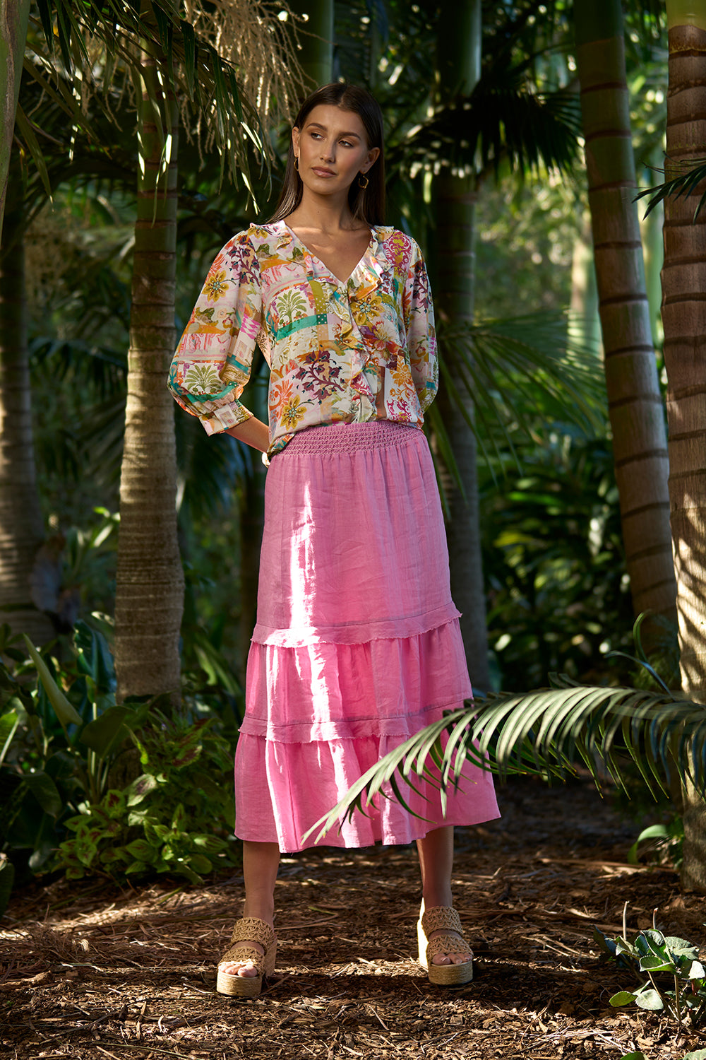 Loobies Story Waterlily Skirt Jungle Sherbet
