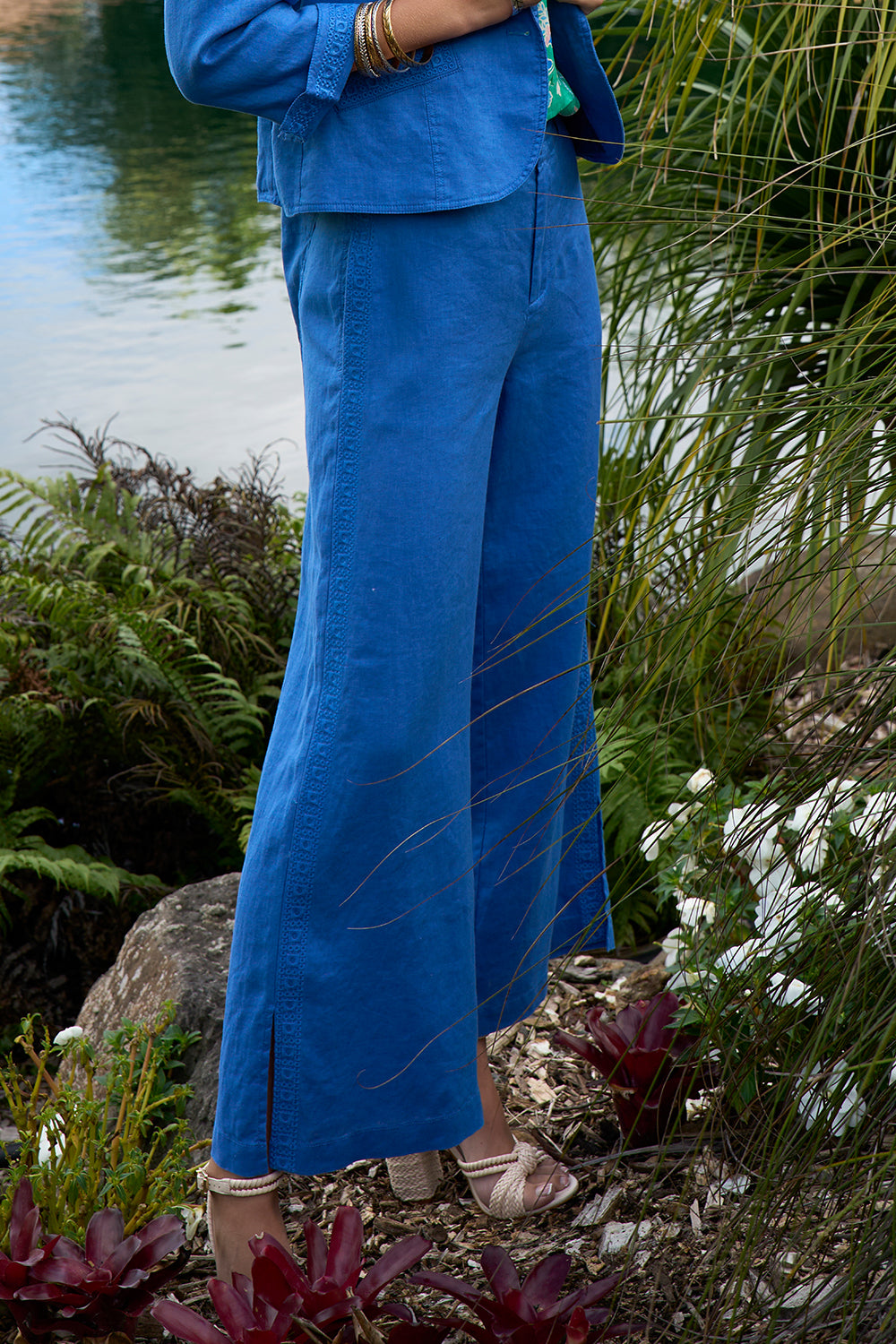 Loobies Story Firefly Pant Corfu Blue