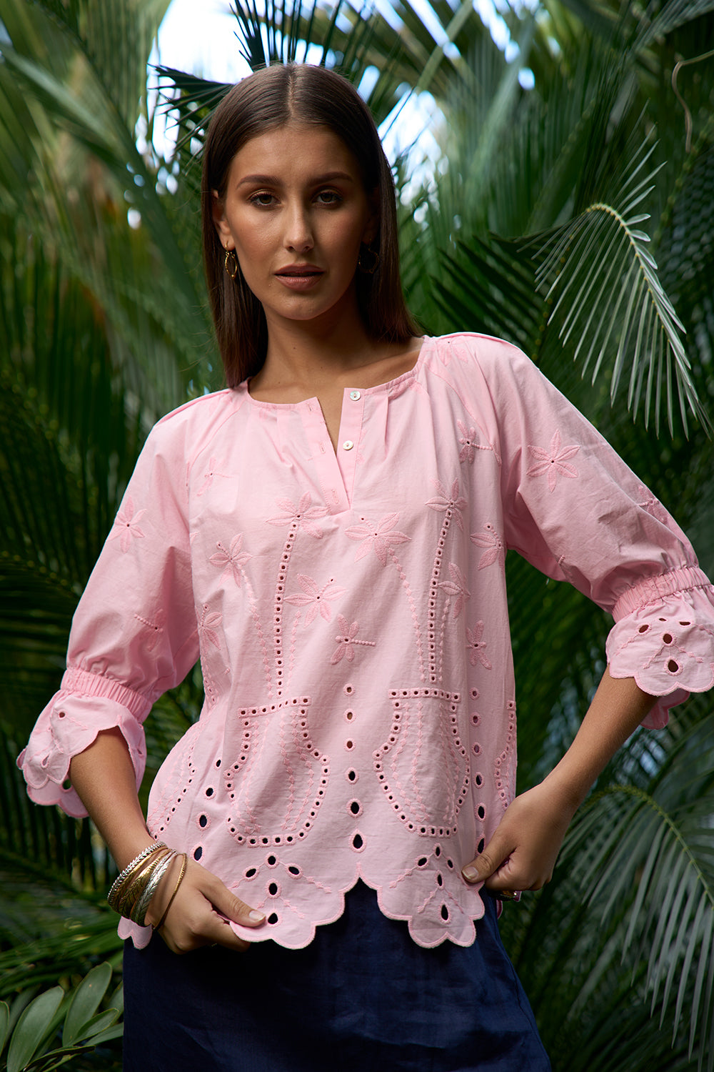 Loobies Story Dragonfly Top Blush