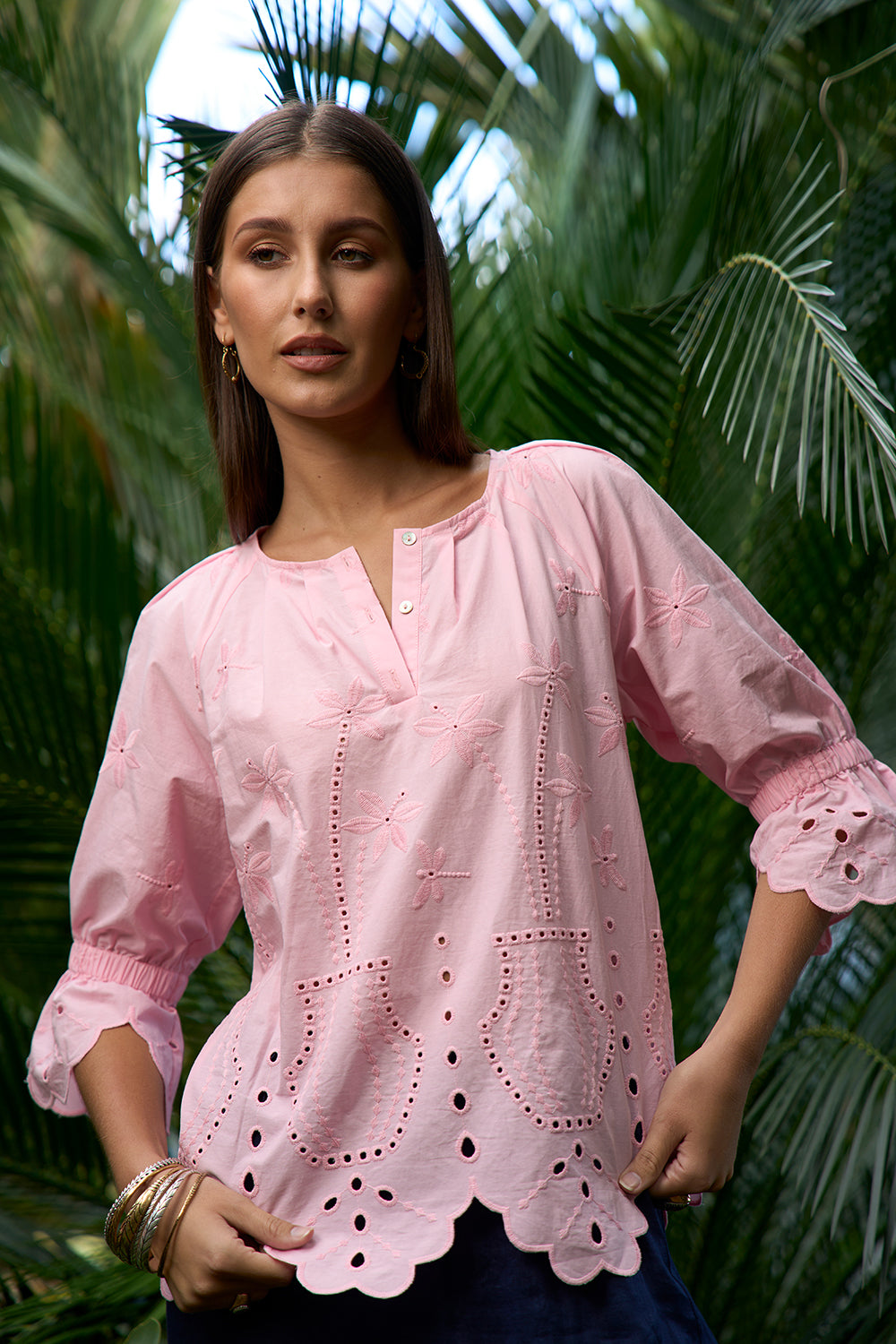 Loobies Story Dragonfly Top Blush