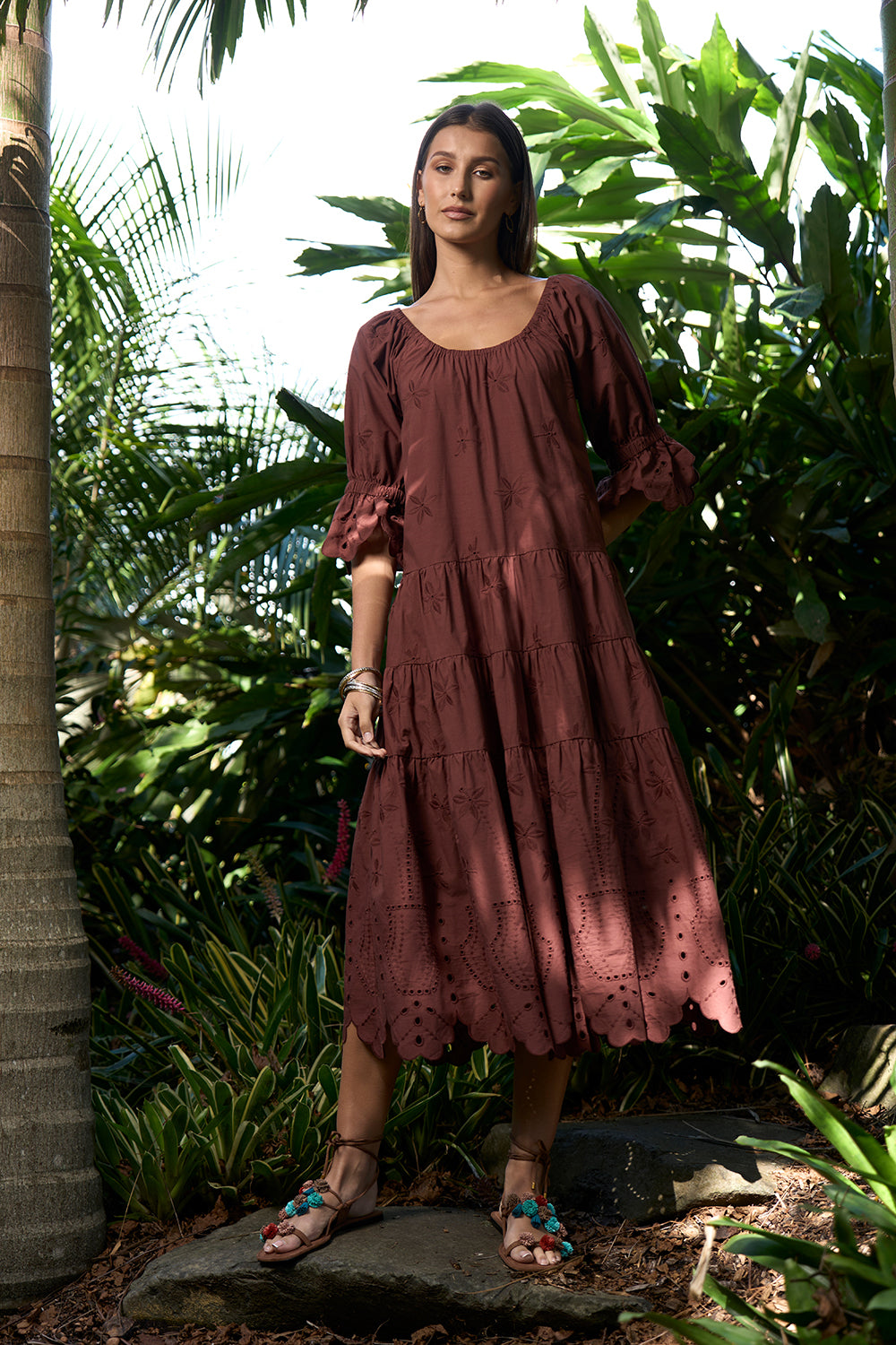 Loobies Story Dragonfly Dress Espresso