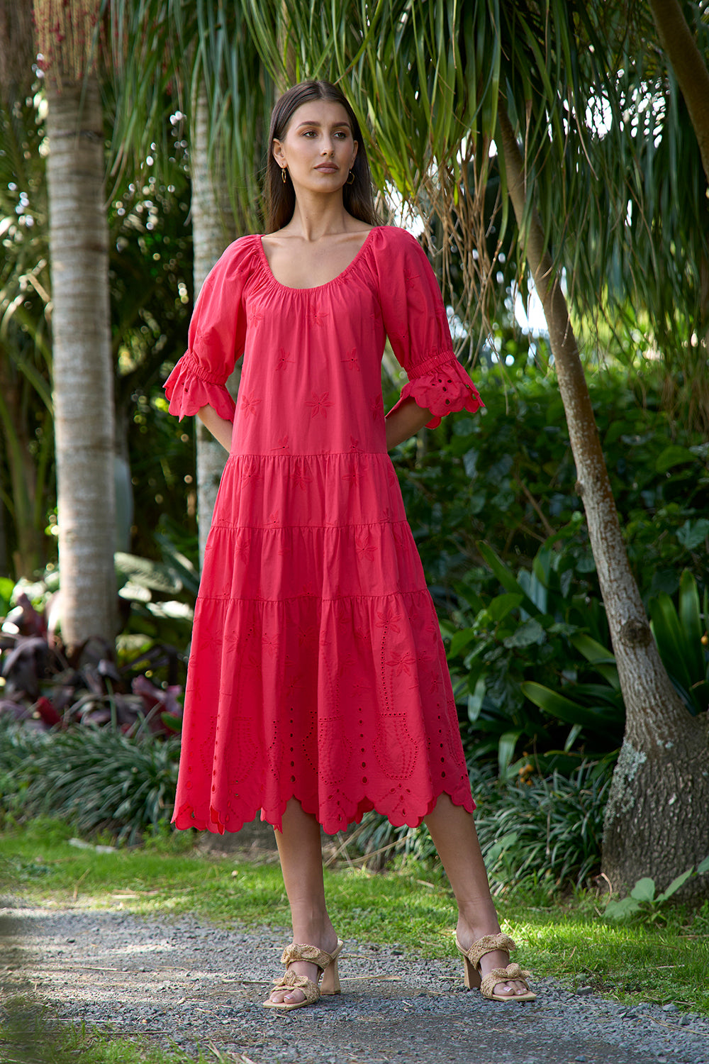 Loobies Story Dragonfly Dress Raspberry