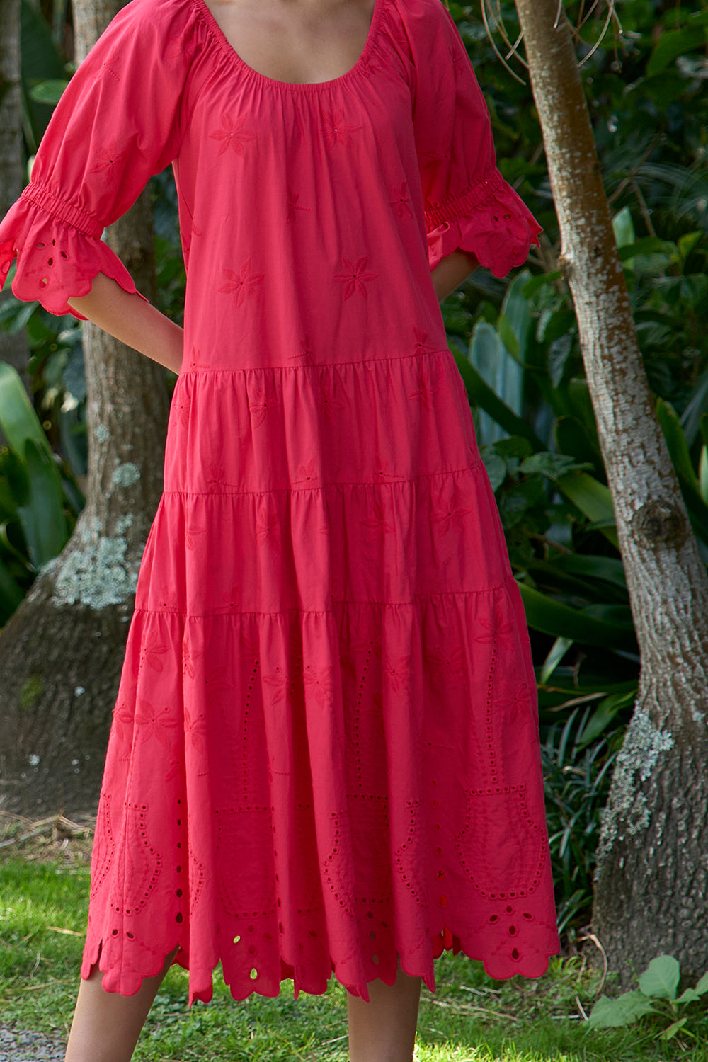 Loobies Story Dragonfly Dress Raspberry