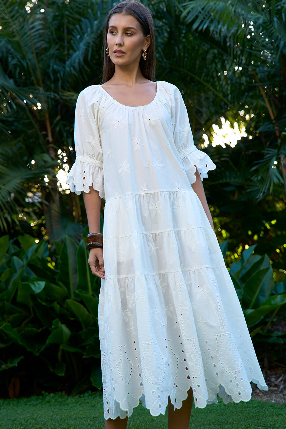 Loobies Story Dragonfly Dress White