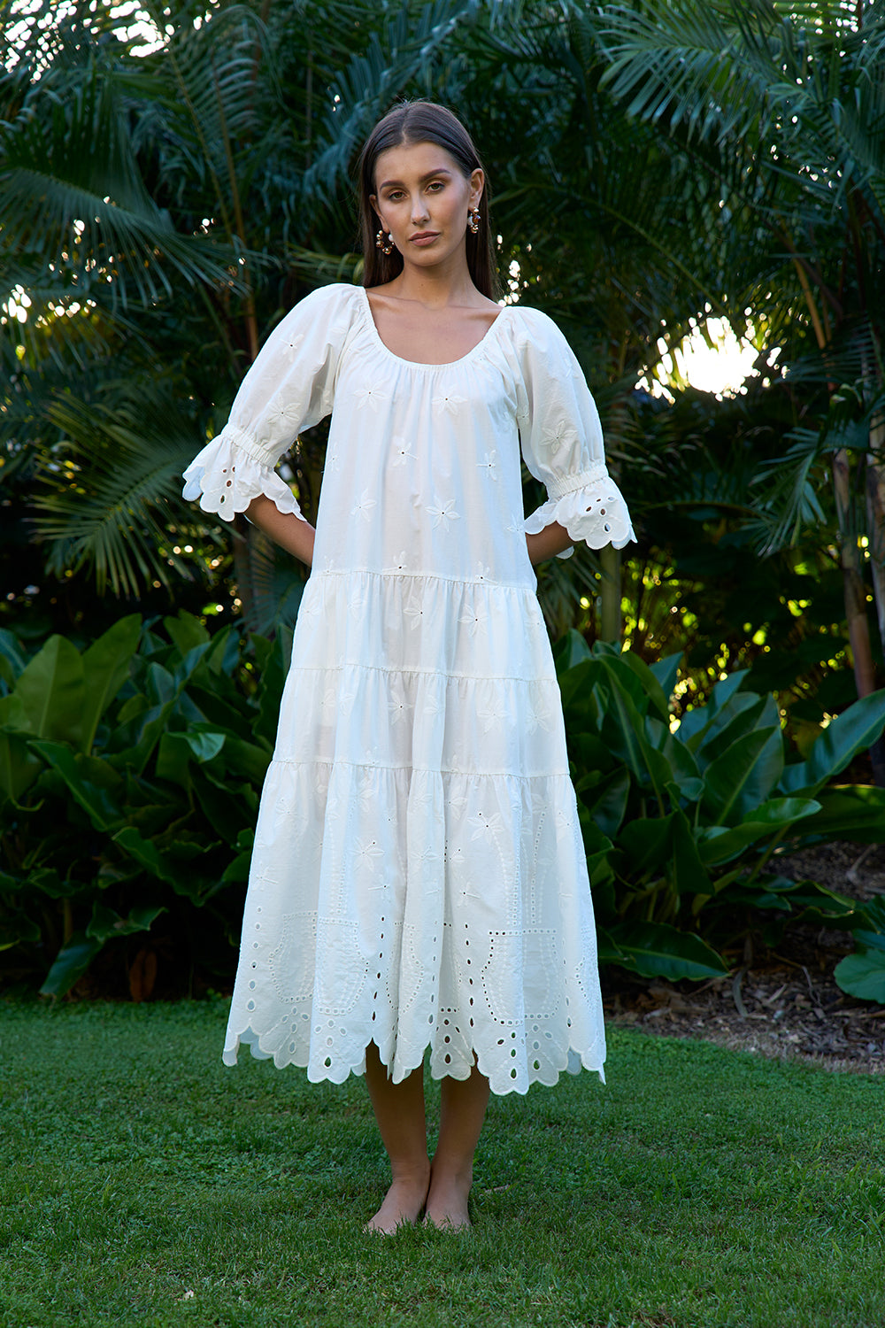 Loobies Story Dragonfly Dress White