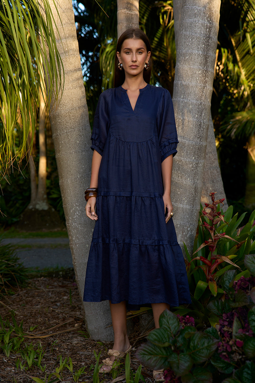 Loobies Story Waterlily Dress Indigo