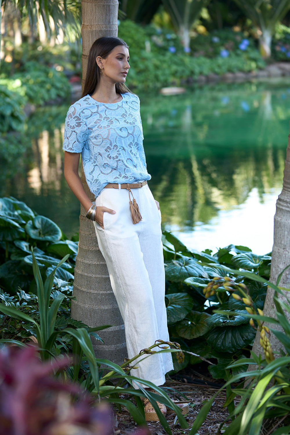 Loobies Story Moonstone Top Sky Blue