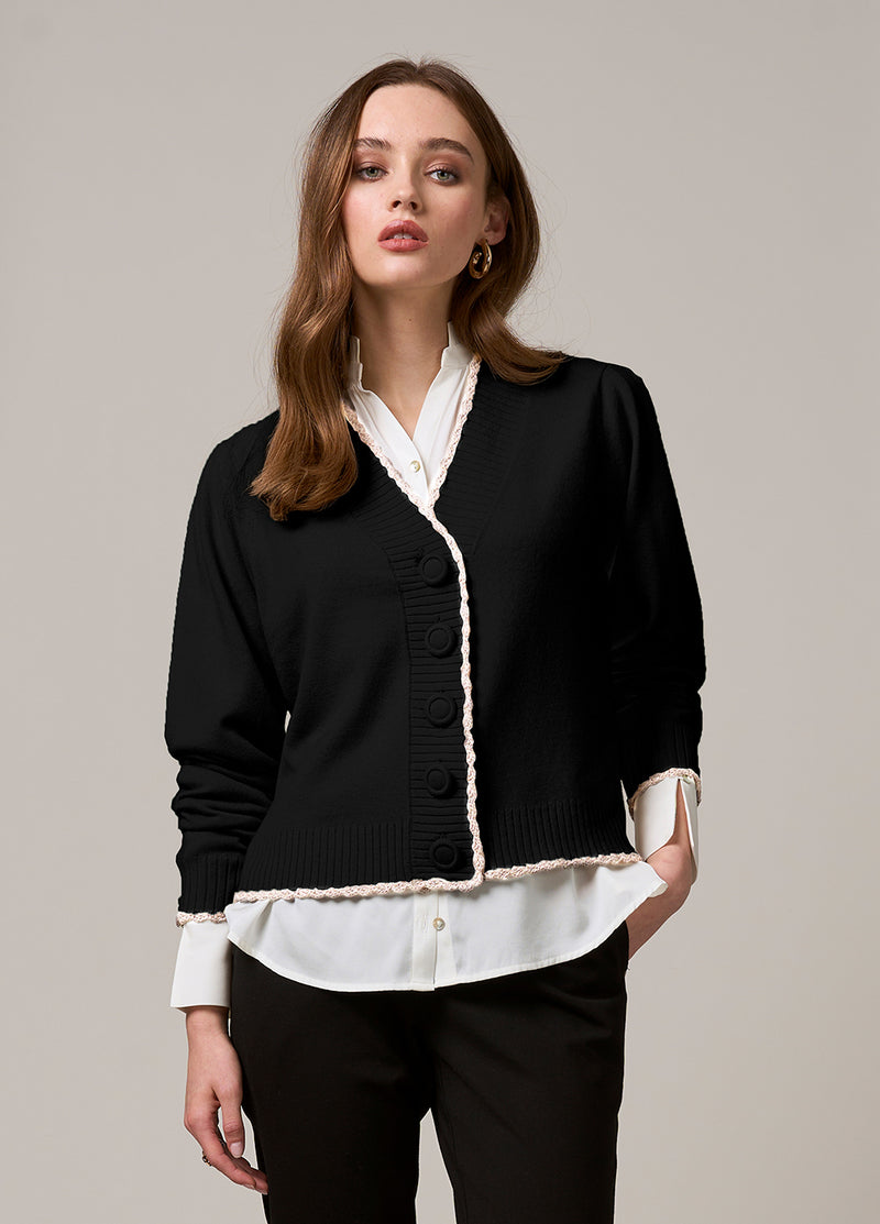 Loobies Story Rosalind Cardi-Black