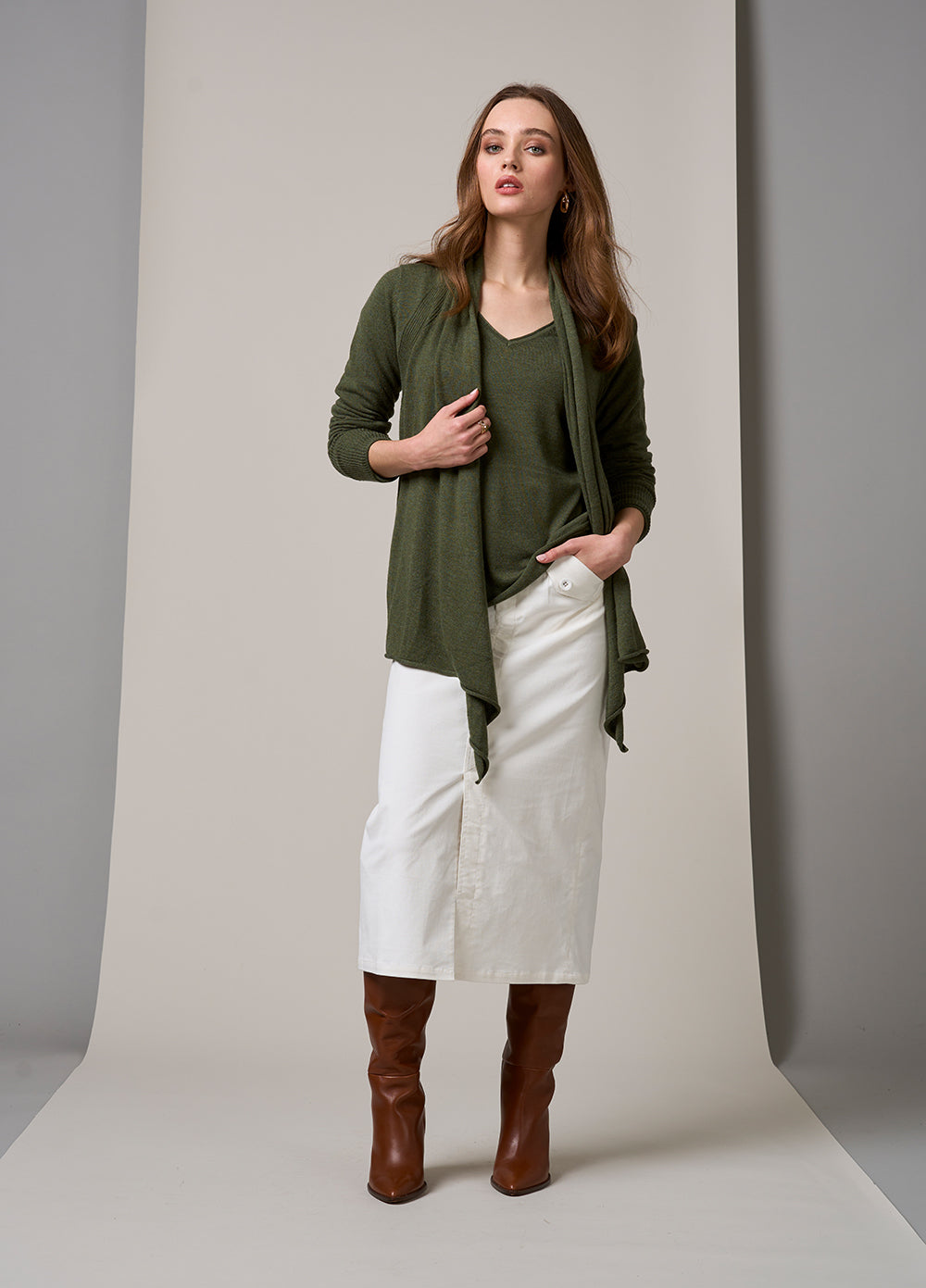 Loobies Story Vivi Sweater - Soft Olive