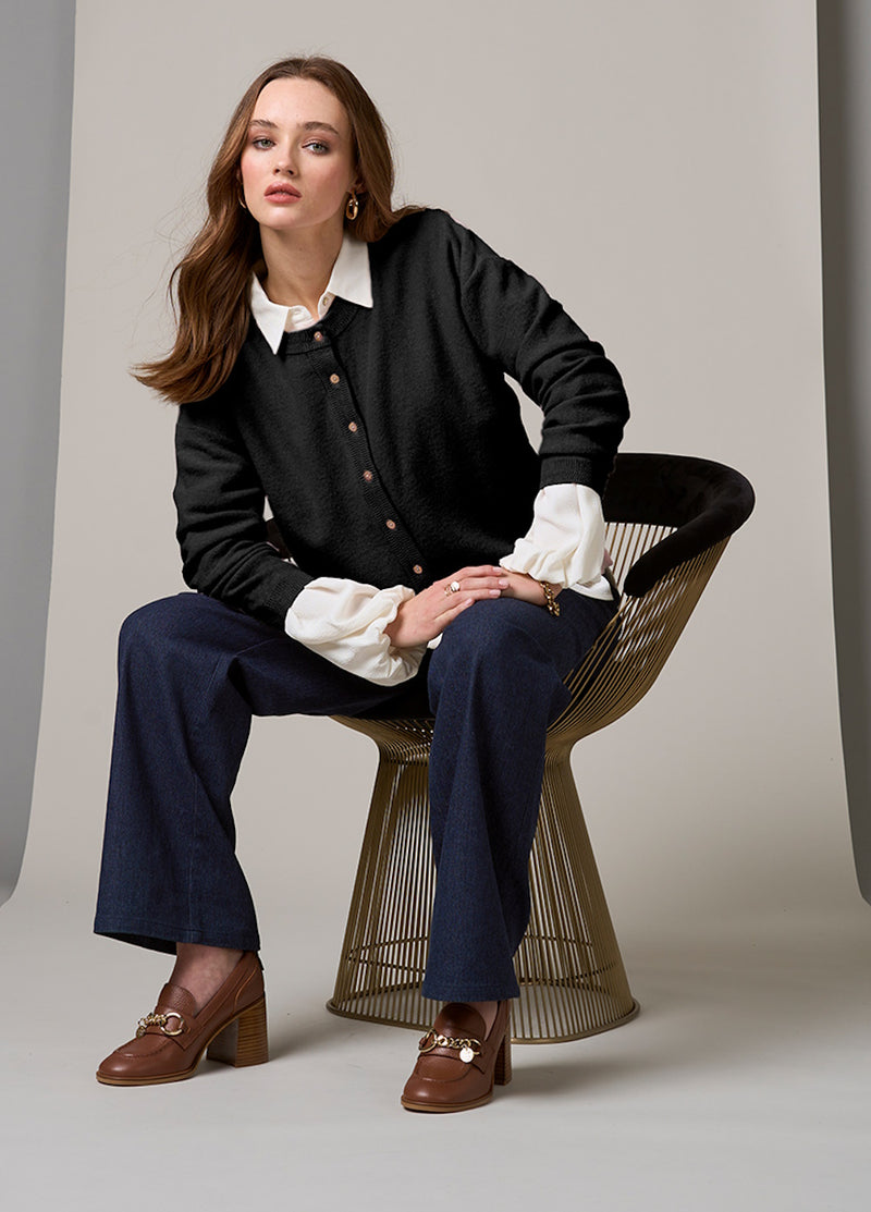 Loobies Story Miffy Cardi-Black