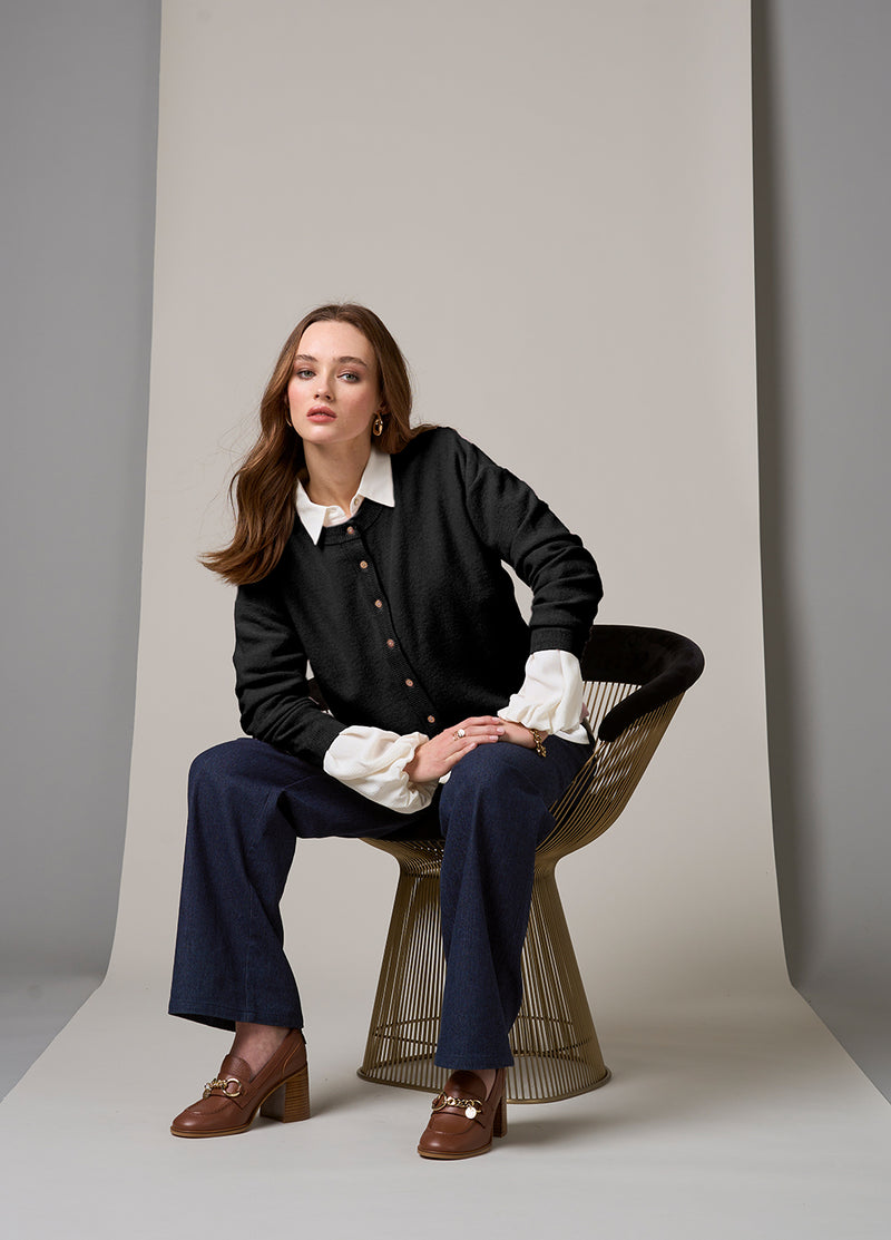 Loobies Story Miffy Cardi-Black