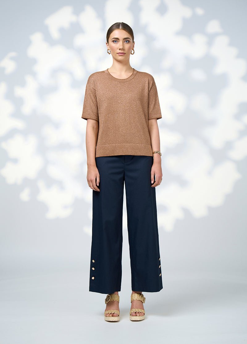 Loobies Story Mica Tee - Bronze Shimmer