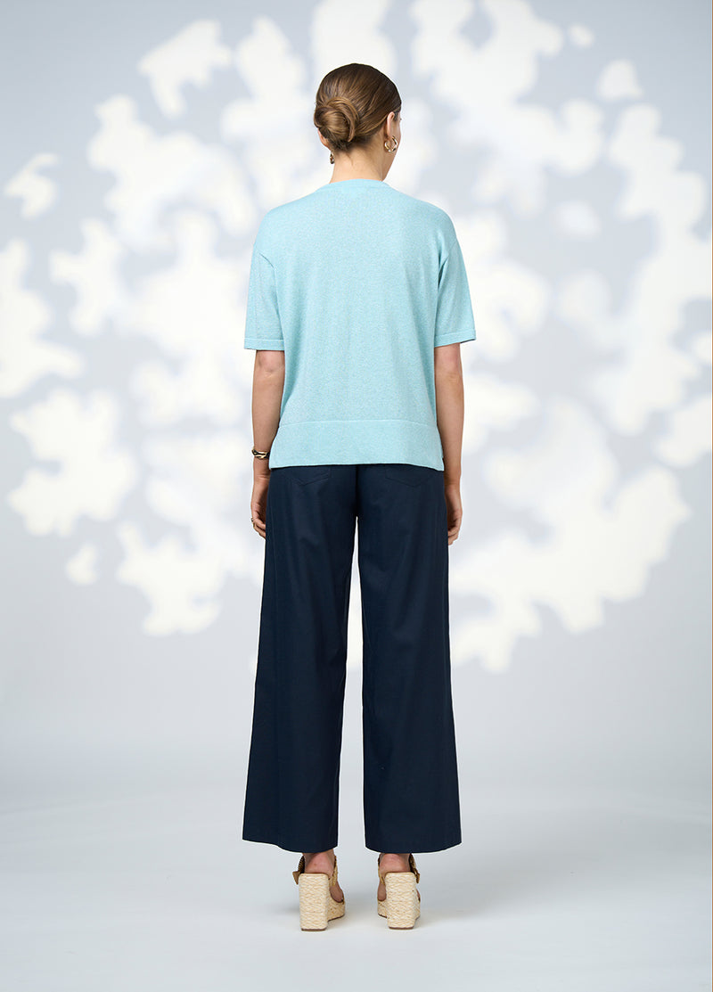 Loobies Story Mica Tee - Tiffany Blue