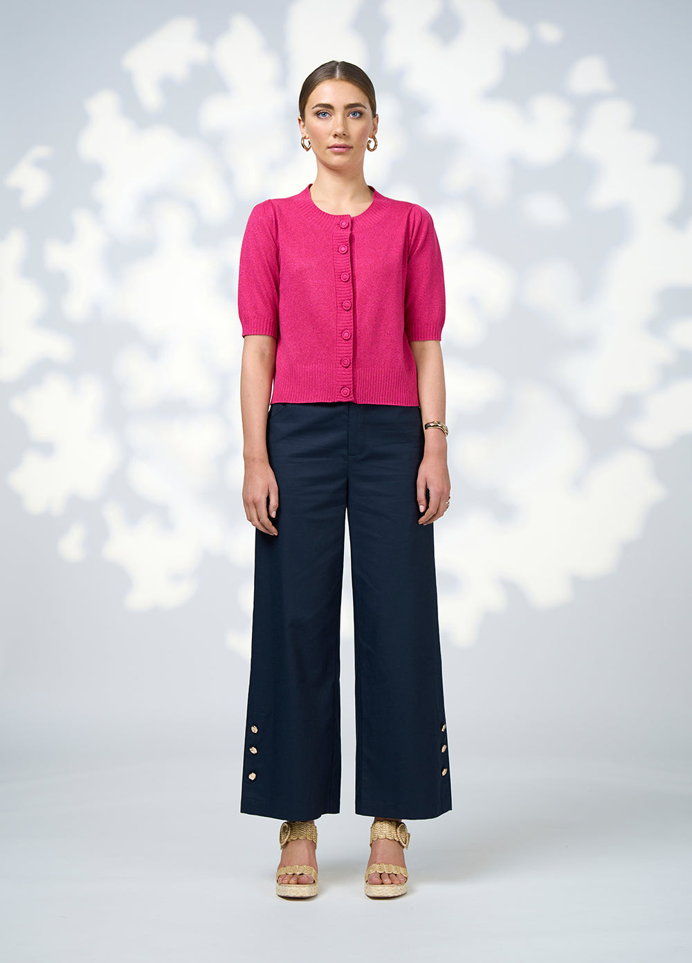 Loobies Story Mica Cardi - Fuchsia