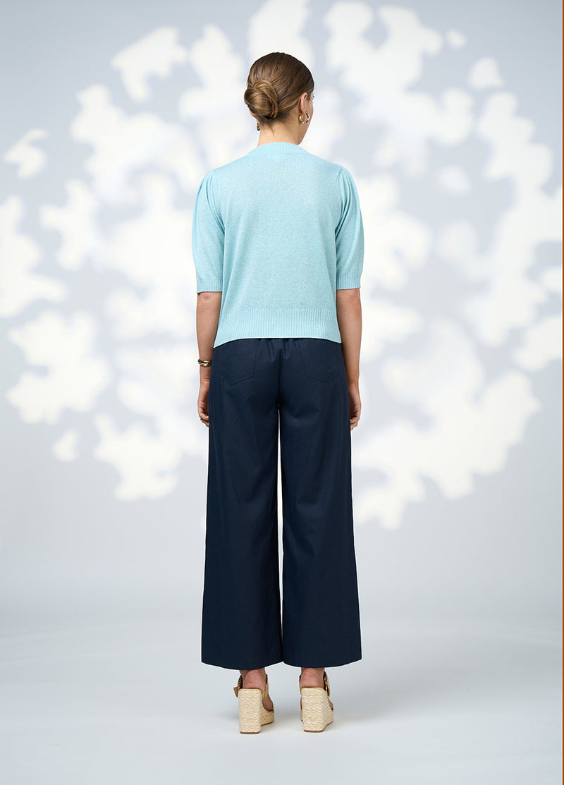 Loobies Story Mica Cardi - Tiffany Blue