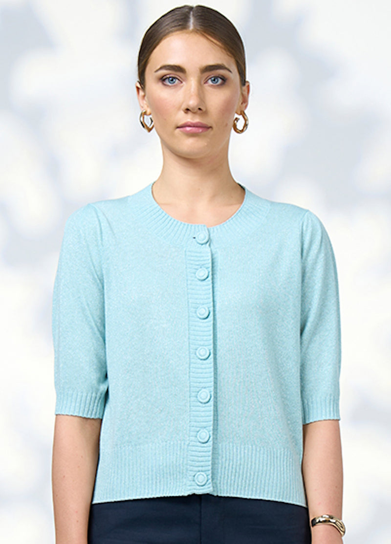 Loobies Story Mica Cardi - Tiffany Blue