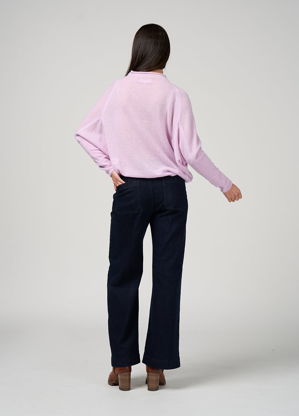 Loobies Story Astoria Batwing Sweater - Lilac