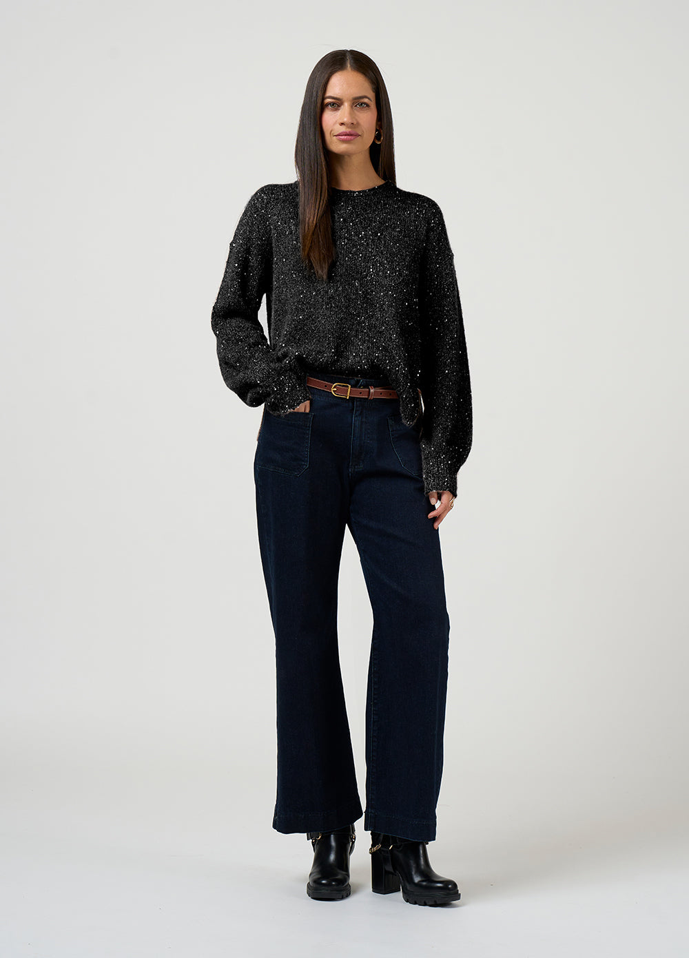 Loobies Story Ritz Sweater Black