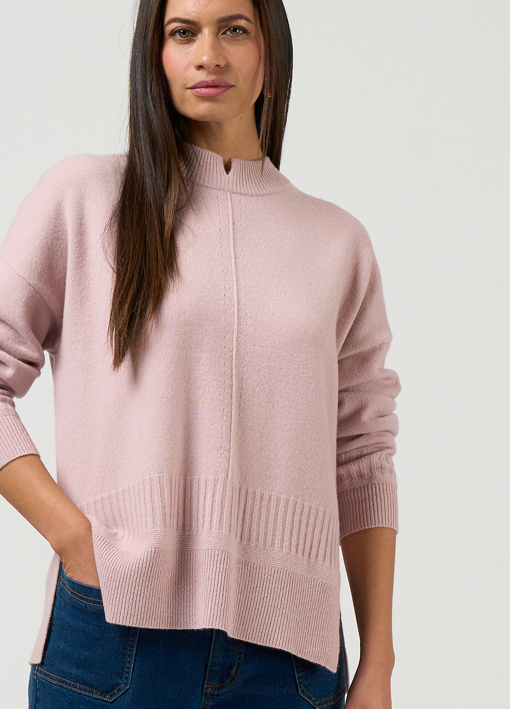 Loobies Story Sia Sweater - Dusky Blush