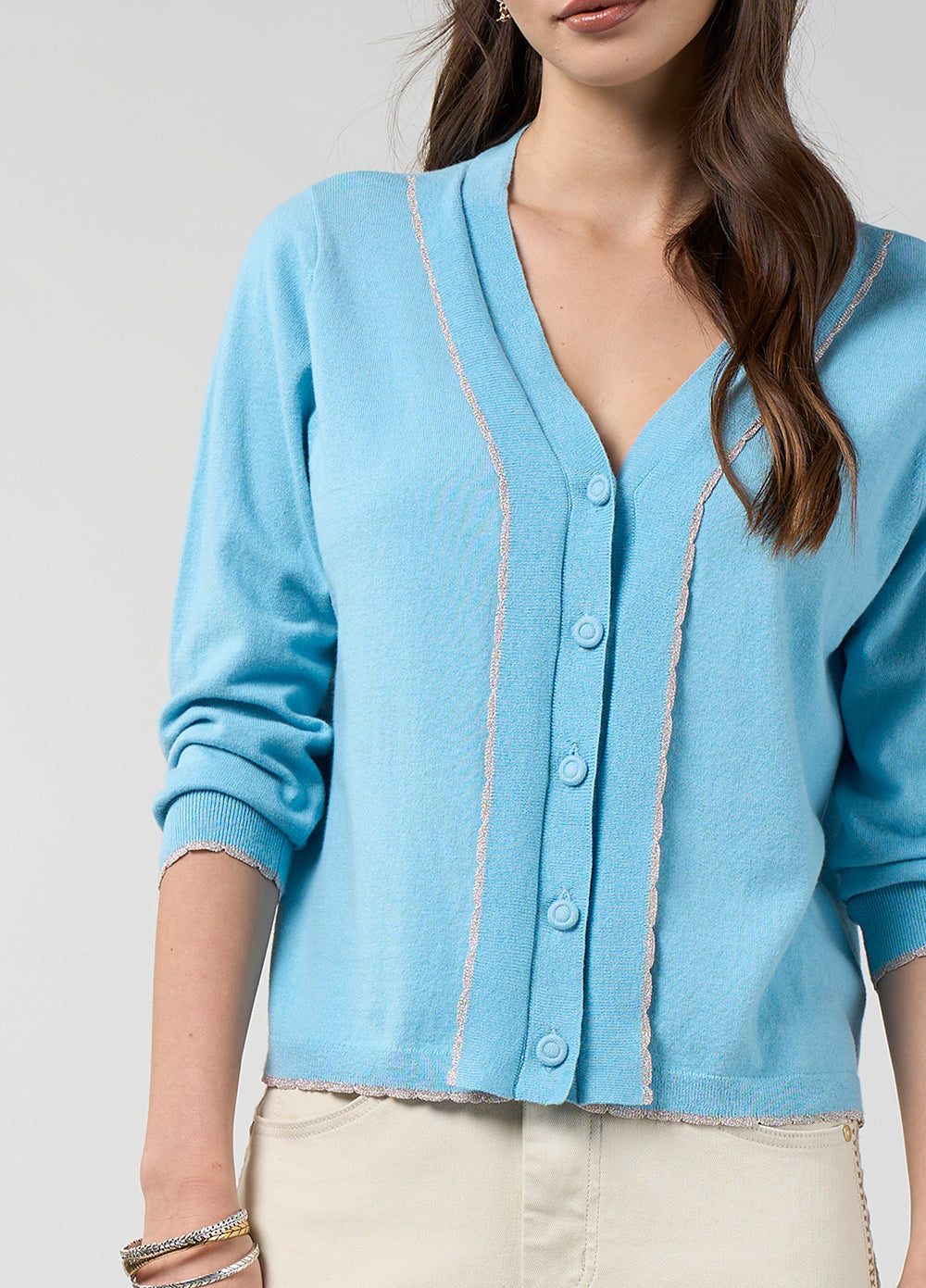 Loobies Story Maha Cardi- Tiffany Blue