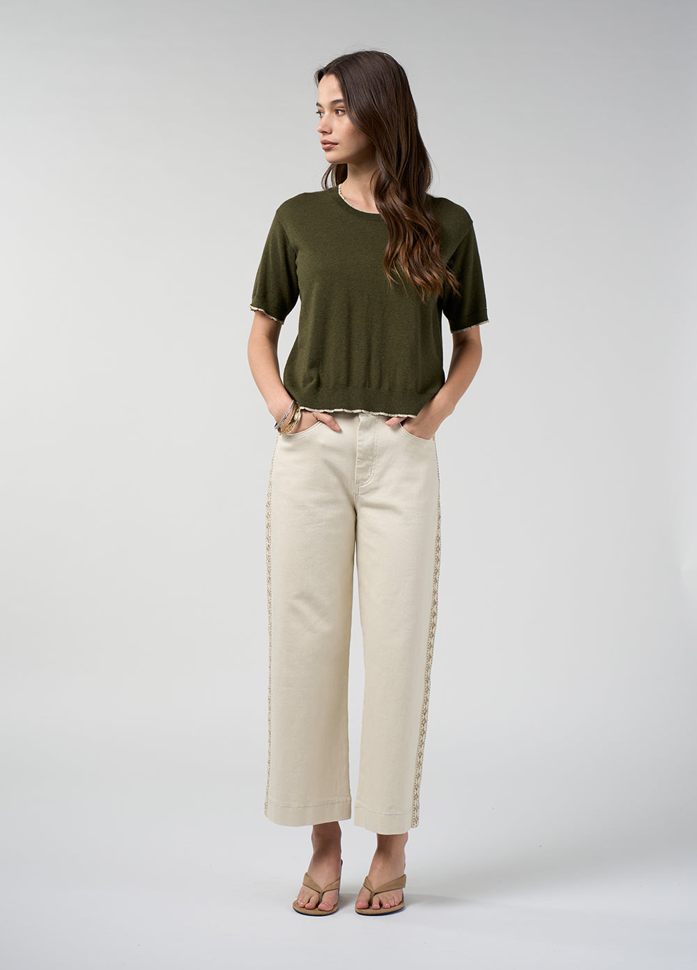 Loobies Story Maha Tee- Olive