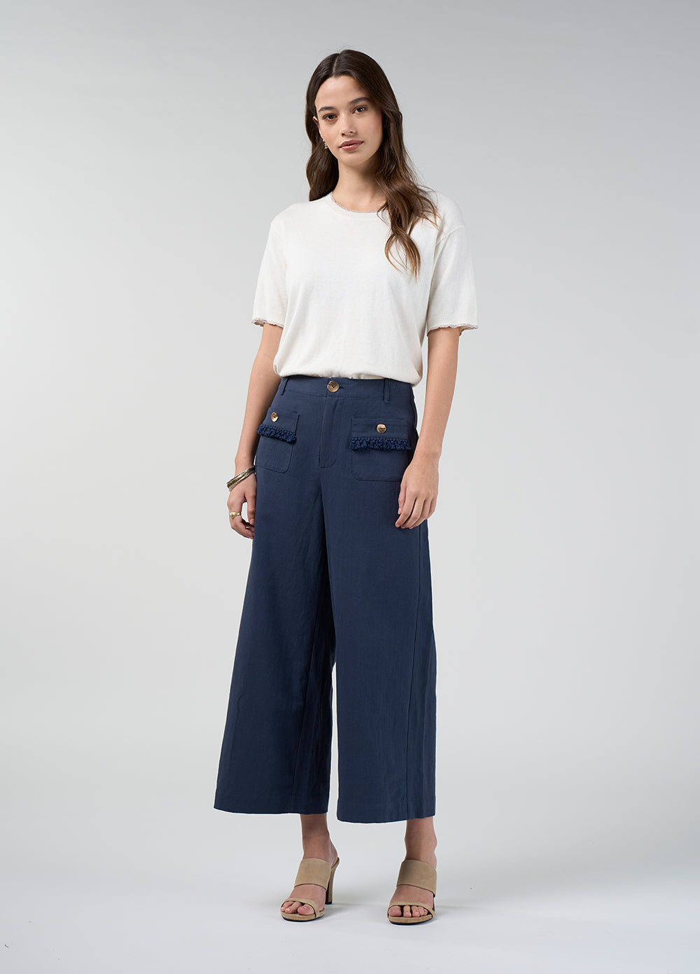 Loobies Story Navi Pants-Indigo