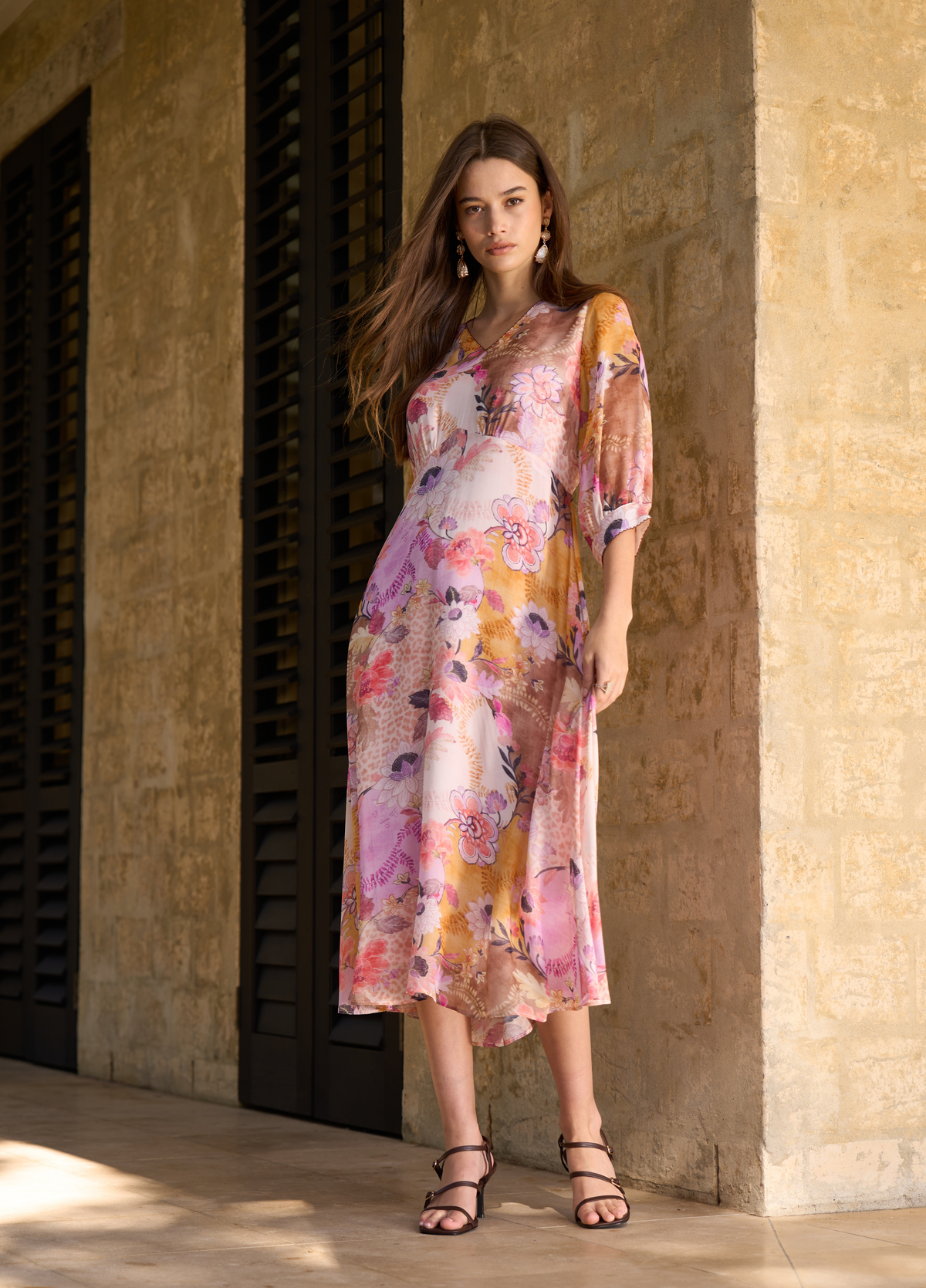 Loobie's Story Batika Midi Dress