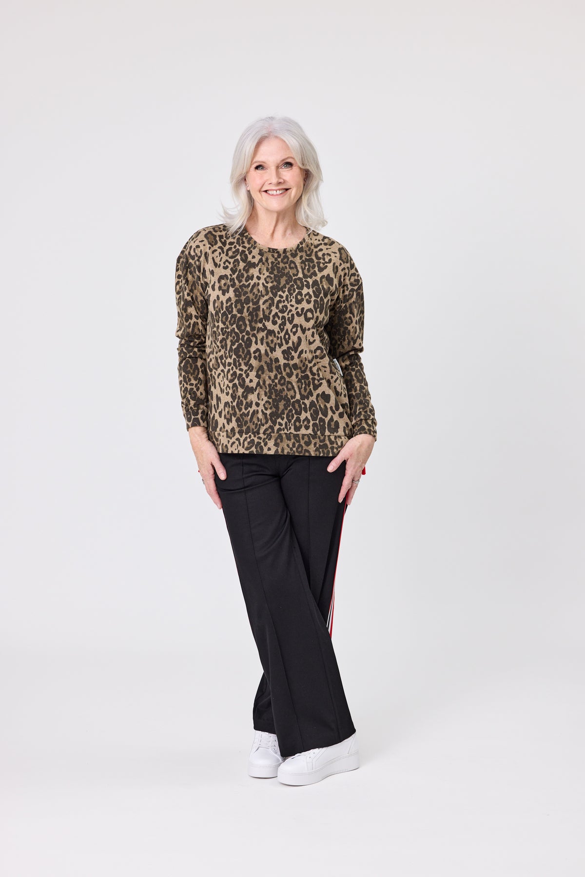 Lemon Tree Olga Top True Leopard
