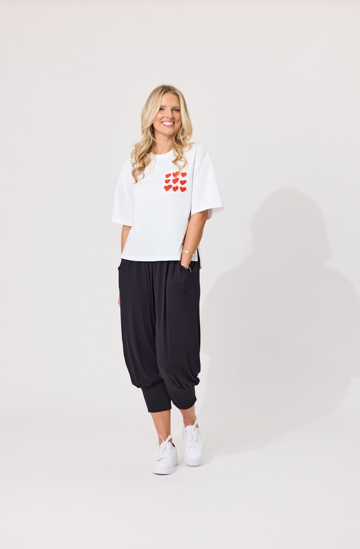 Lemon Tree Amor Tee- White