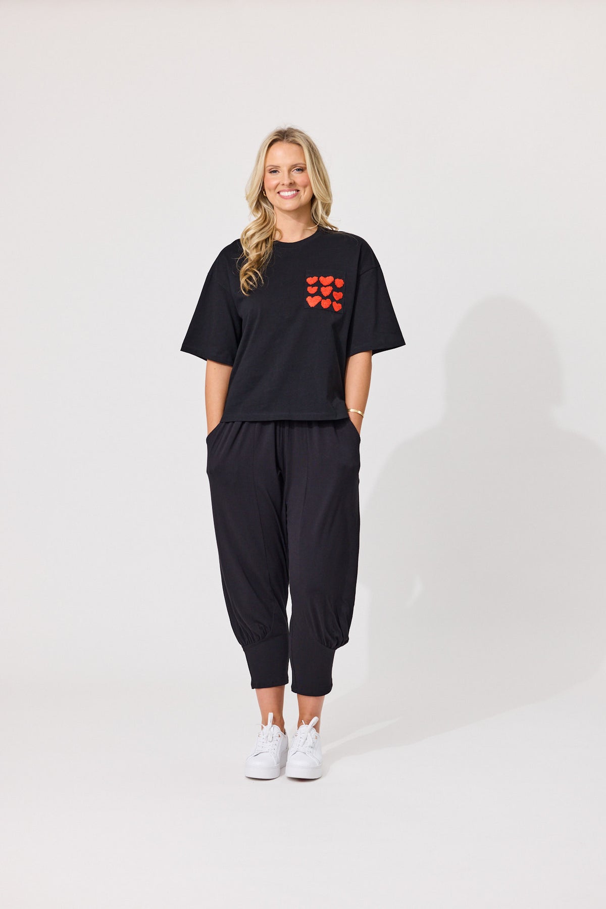 Lemon Tree Amor Tee- Black