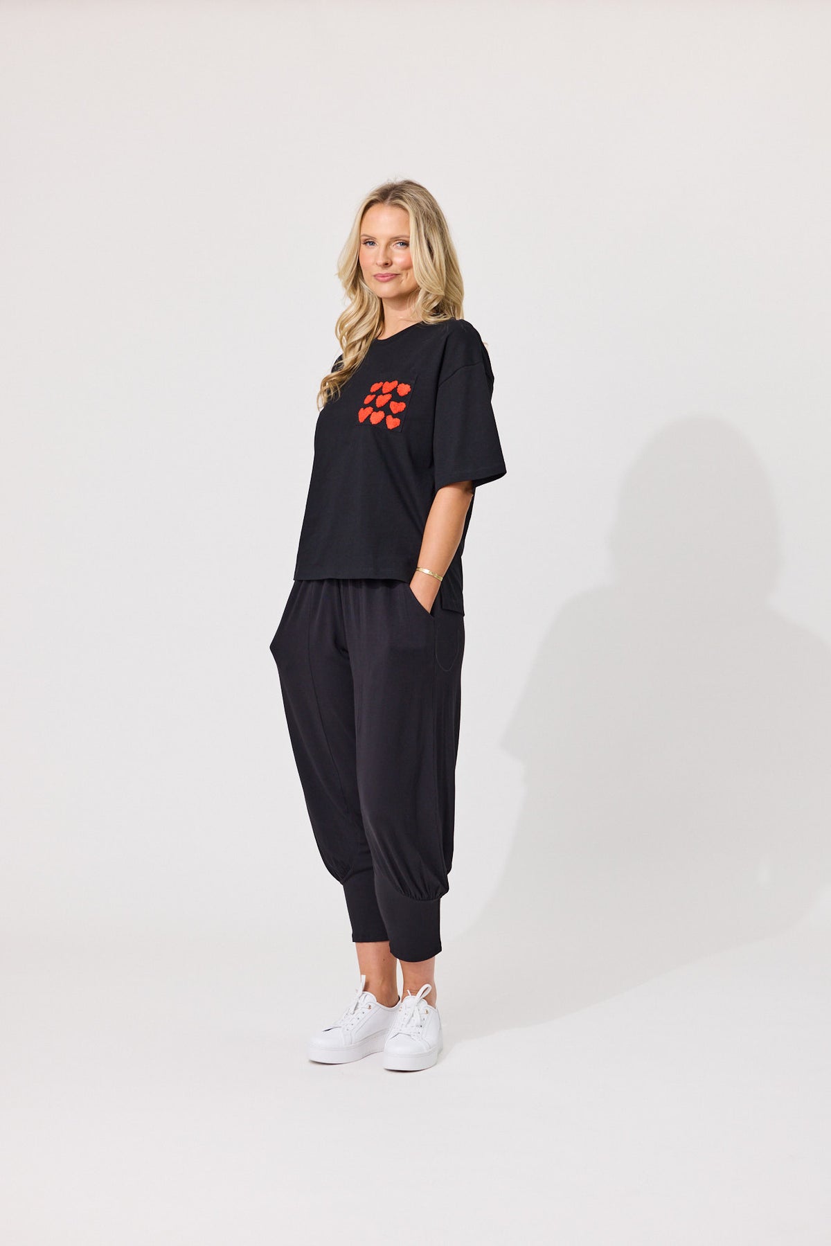 Lemon Tree Amor Tee- Black